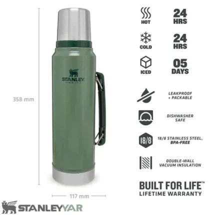 فلاسک استنلی STANLEY مدل CLASSIC 1L