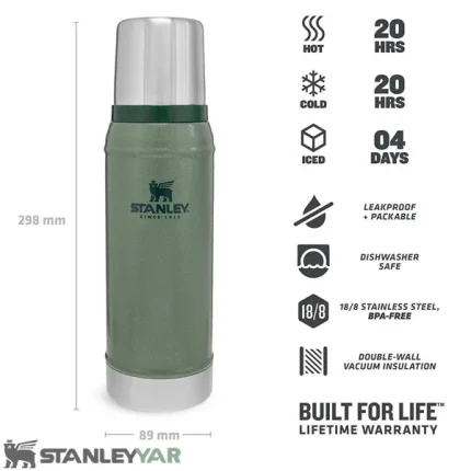 فلاسک استنلی STANLEY مدل CLASSIC 750ml