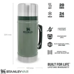 فلاسک غذا استنلی STANLEY مدل CLASSIC FOOD JAR 940ml