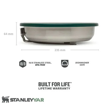 ست ظروف استنلی STANLEY مدل FRY PAN SET