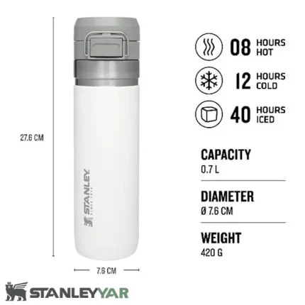 ماگ استنلی STANLEY مدل QUICK FLIP 700ML