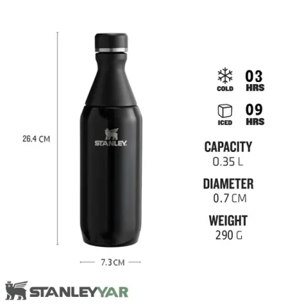 قمقمه استنلی STANLEY مدل ALL DAY SLIM BOTTLE 0.35L