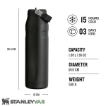 قمقمه استنلی STANLEY مدل ICEFLOW BOTTLE 2.0 - 1.06L