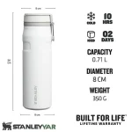 قمقمه استنلی STANLEY مدل ICEFLOW BOTTLE TWIST FLIP 0.71L - Image 2