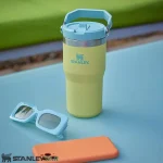 قمقمه استنلی STANLEY مدل FLIP STRAW TUMBLER 0.59L